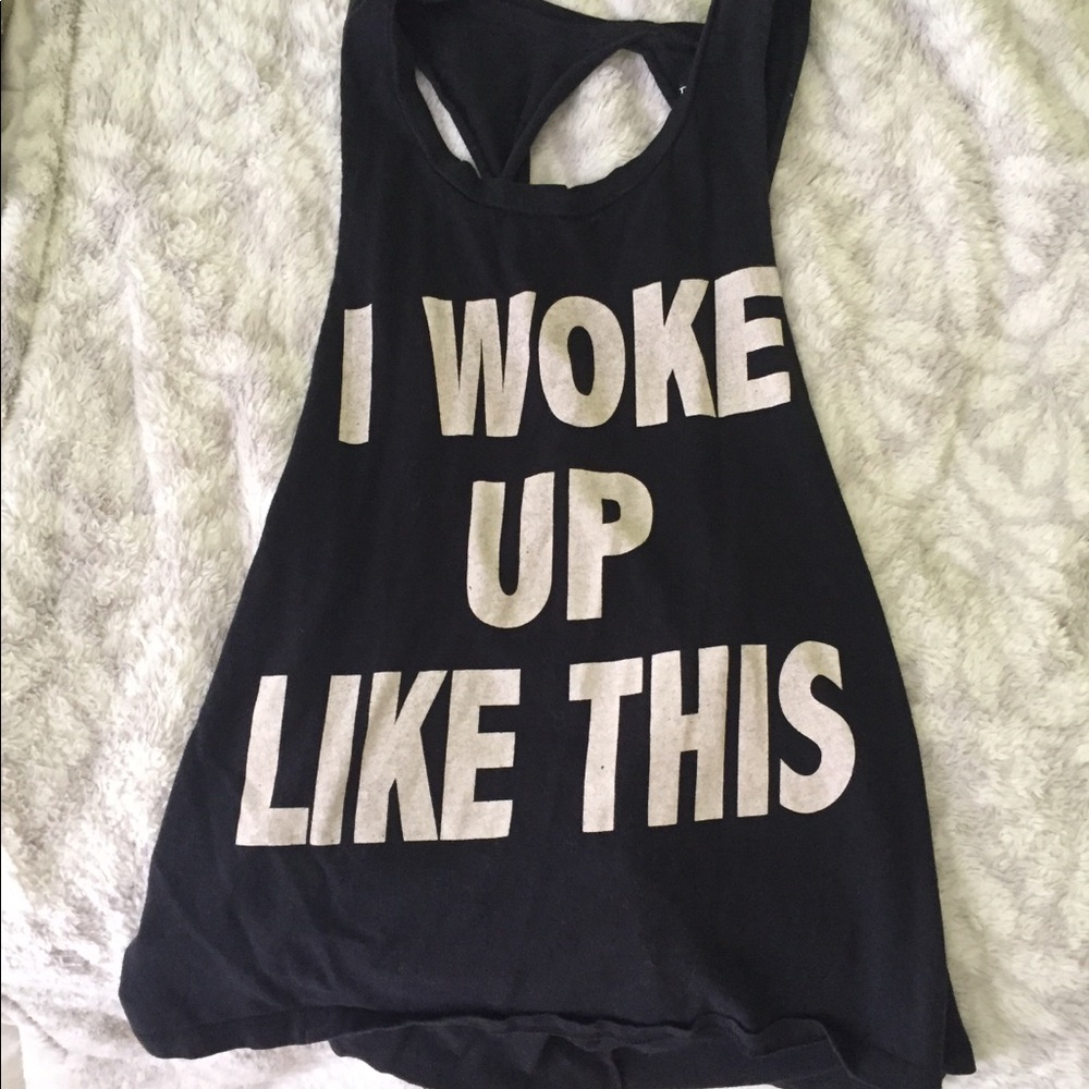 I woke up like this | women’s athletic | small